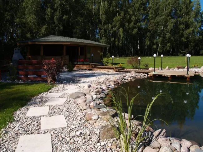 Террасная баня